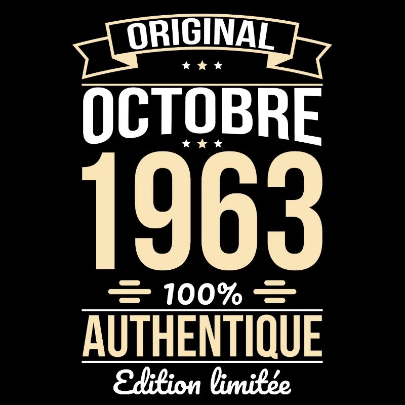Anniversaire 60 ans - Original - Octobre 1963