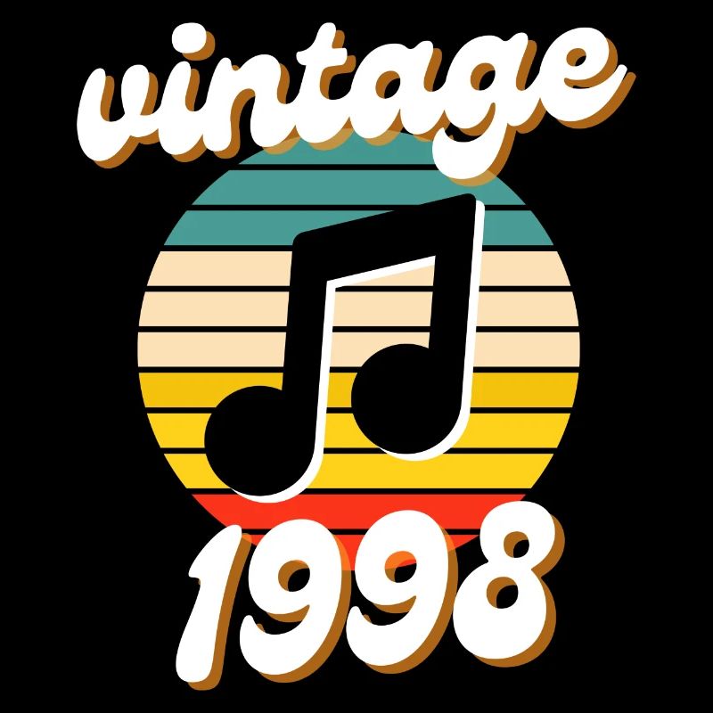 né millésime année 1998 idée cadeau