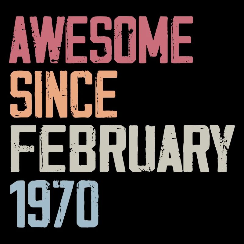 Février 1970, 75e anniversaire 1970 Fevrier 75 ans