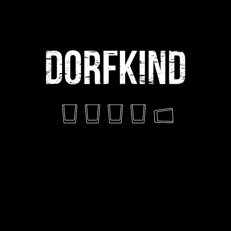 Dorfkind für Dorffest oder Dorfparty s