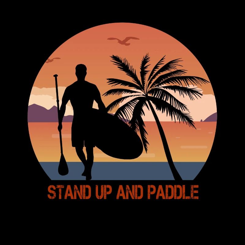 Stand Up And Paddle Board Spruch Geschenk