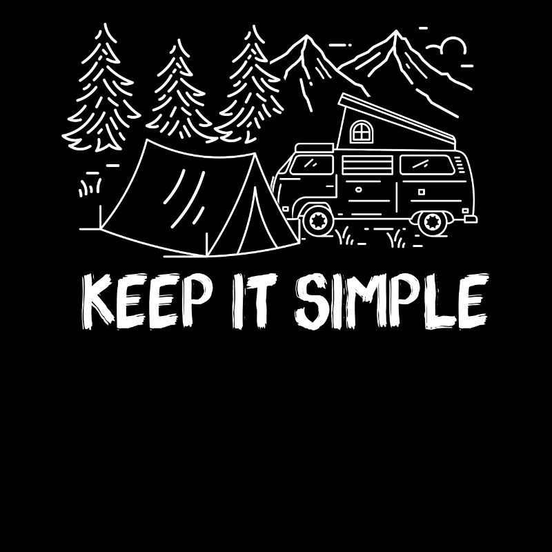 Keep It Simple Line Art Minimalist