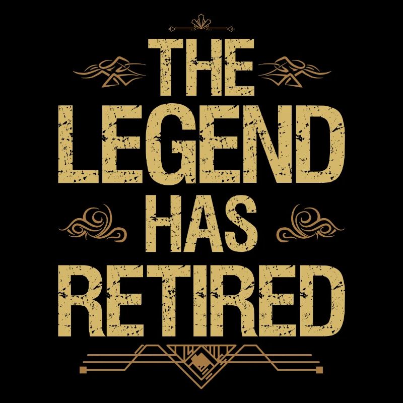 The legend has retired