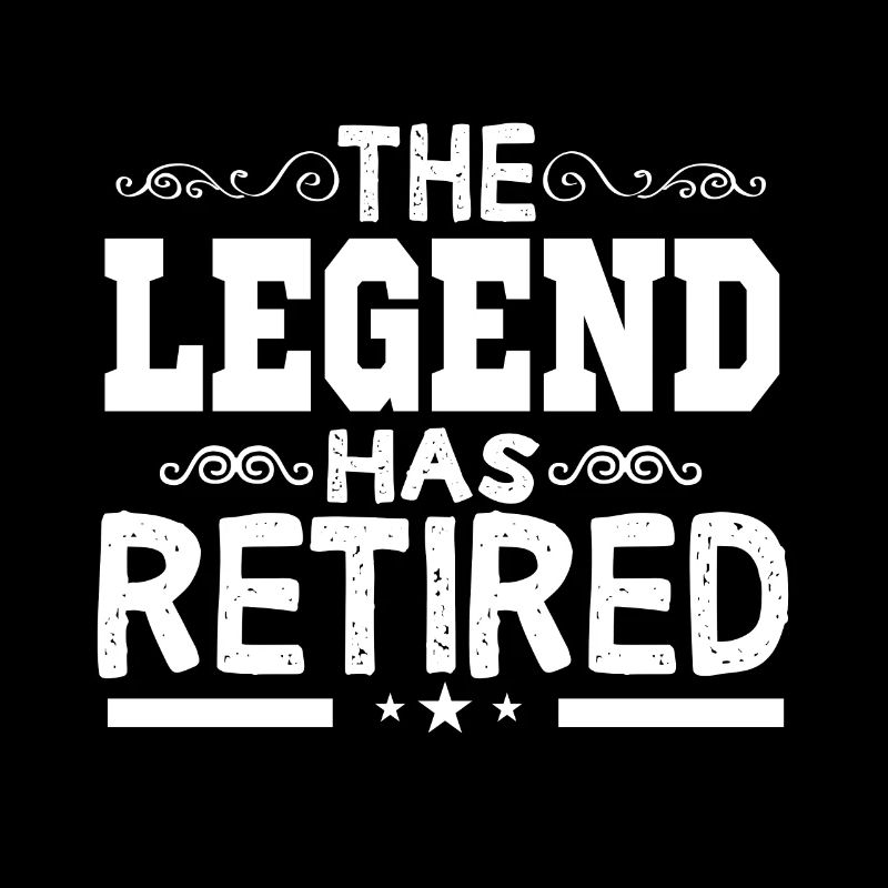The legend has retired