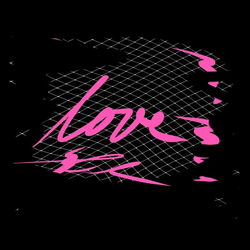 crosses pattern cross love word