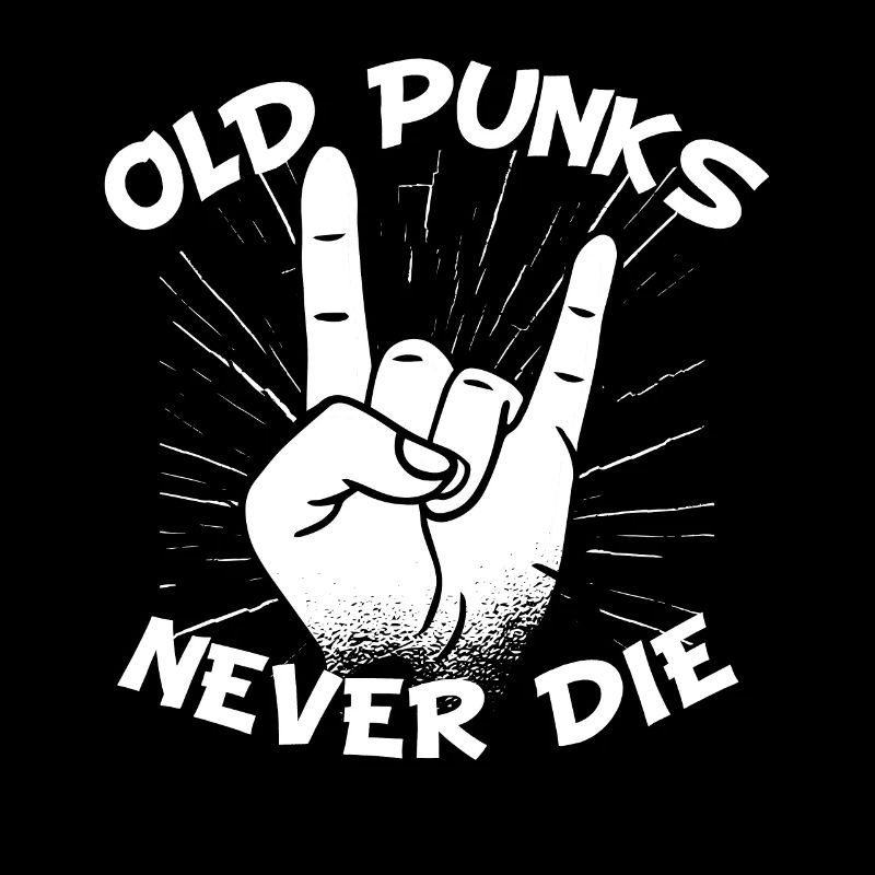 Old Punks Never Die Eltern Punk Rock Musik