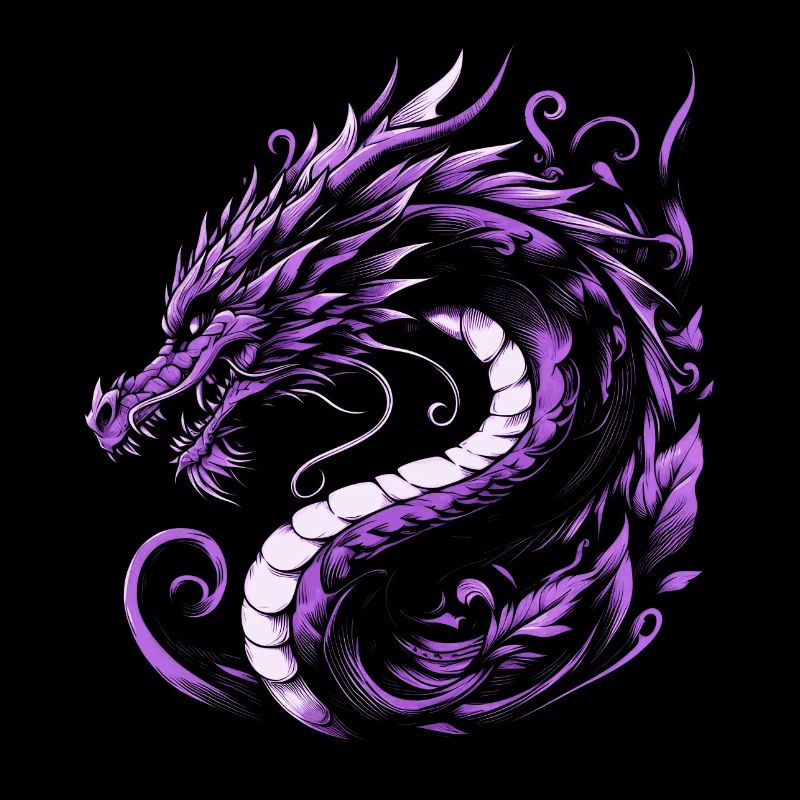Dragon pourpre