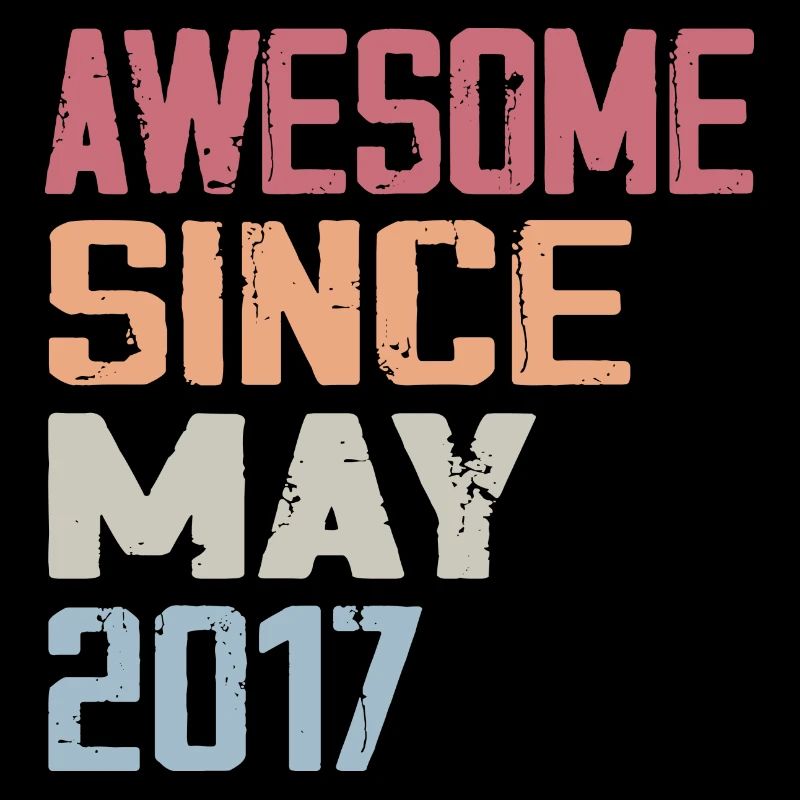 Mai 2017 Anniversaire 2017 Retro 2017 Mai Vintage
