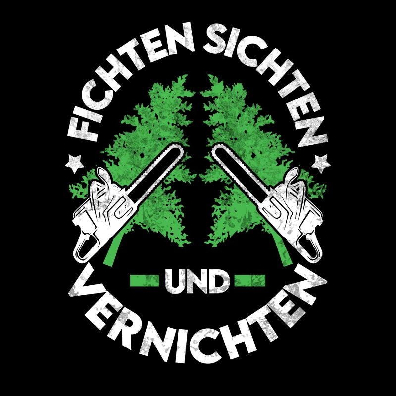 Bûcheron Dicton Forester Épicéa Forestier