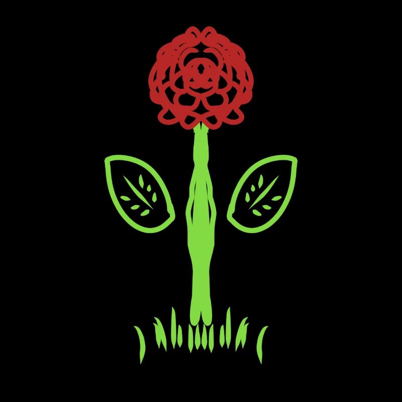 Fleur, Rose, Symbole, Forme, Plante