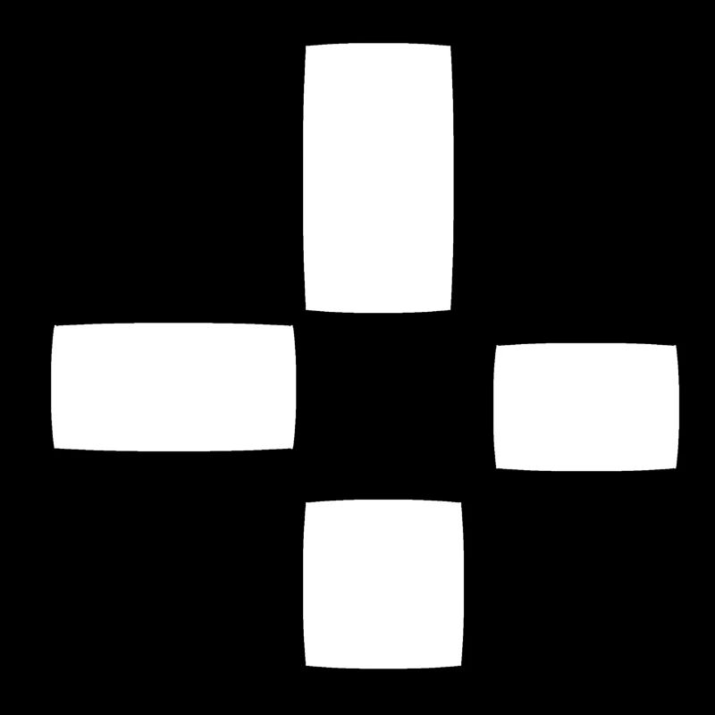 Square Pattern Four Shapes Shape