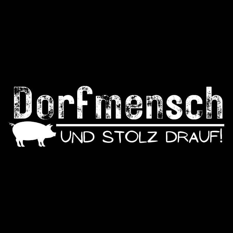dorf mensch kind stolz drauf spruch geschenk idee