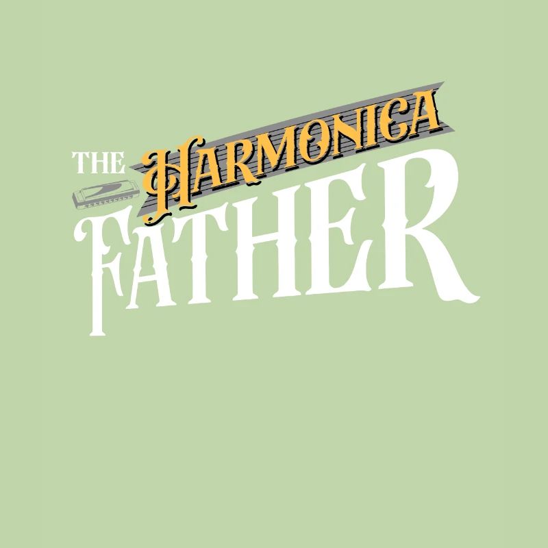 The Harmonica Father Harmonica Player Harmonicist