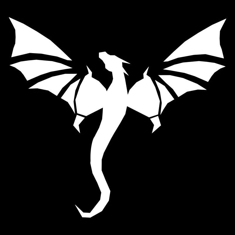 Weißer Drache