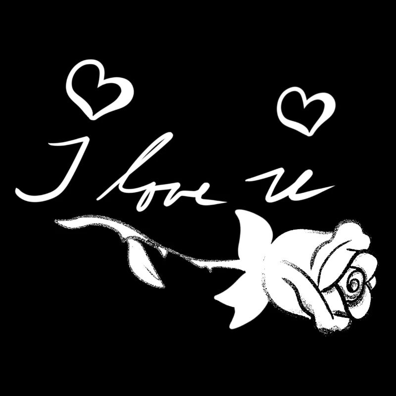 Je t’aime fleur de rose