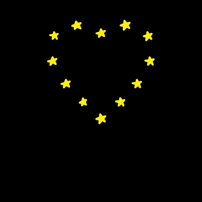 L’Europe drapeau de l’UE Cœur