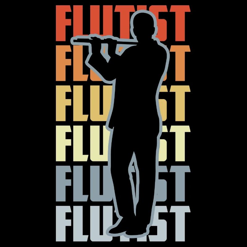 Flûtiste rétro