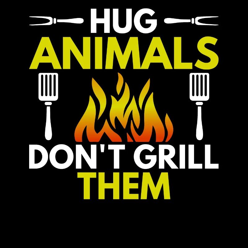 Ne pas griller les animaux - végétalien