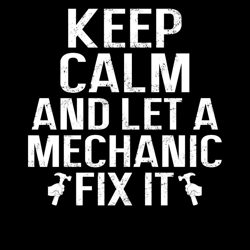 Keep calm and have it repaired by a mechanic