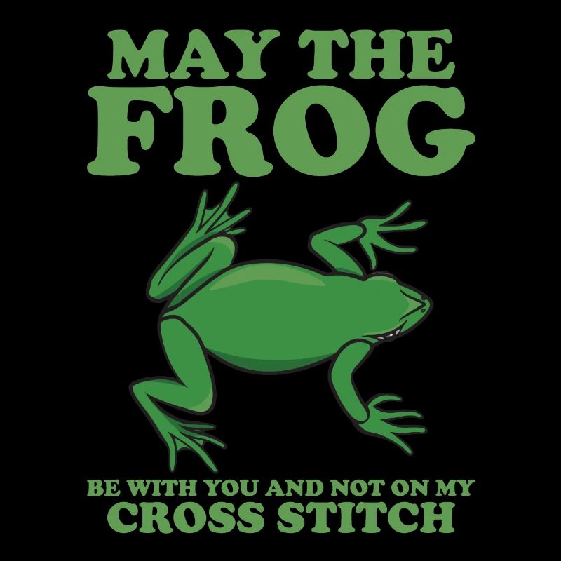 Möge Der Frosch Mit Dir Sein Und Nicht Auf Dem