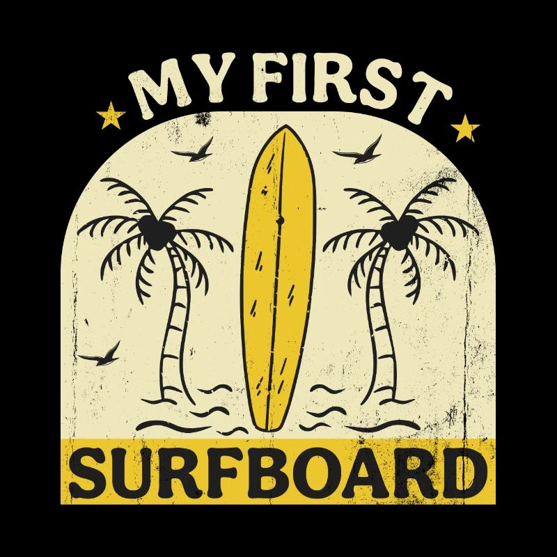 Ma première planche de surf