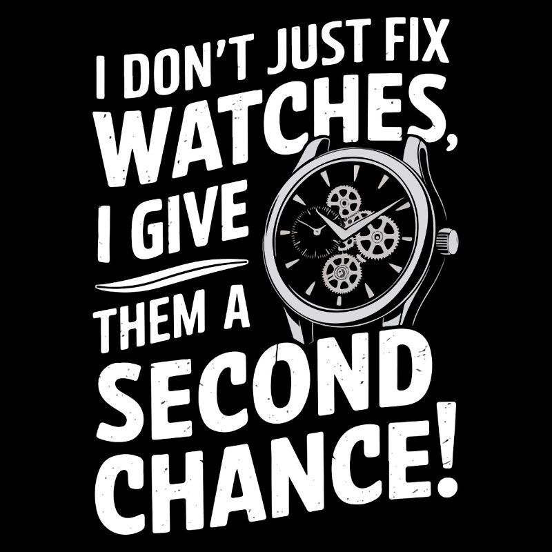 I don’t just fix watches; I give them a second cha