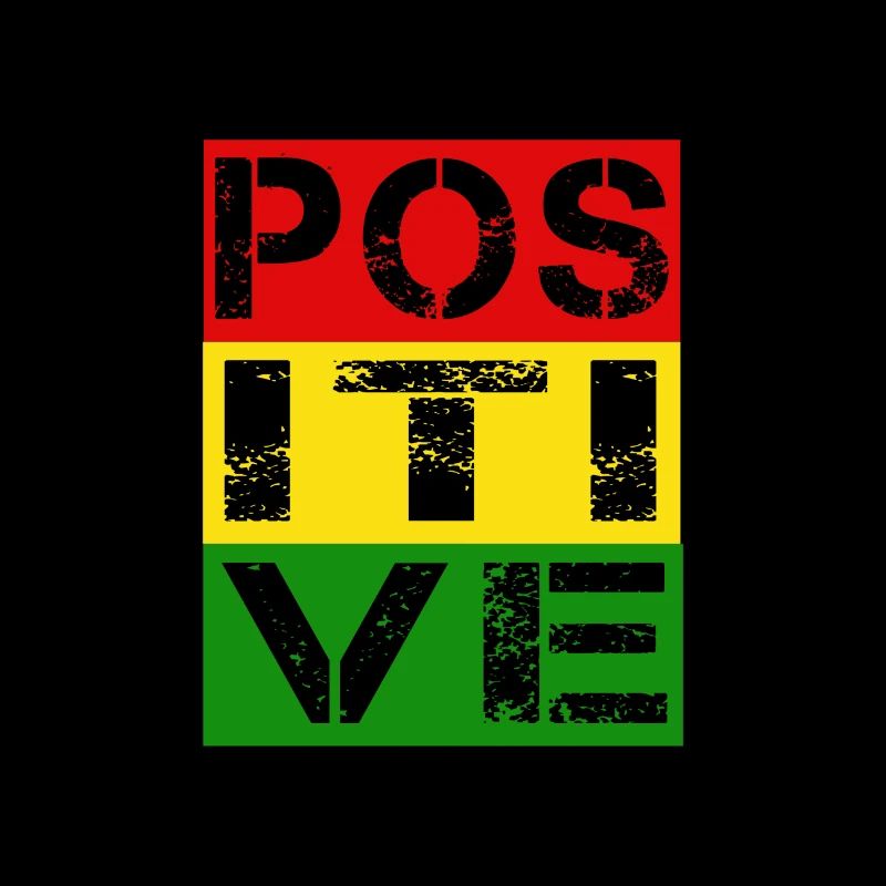 POSITIF, reggae, Marley, drapeau de la Jamaïque