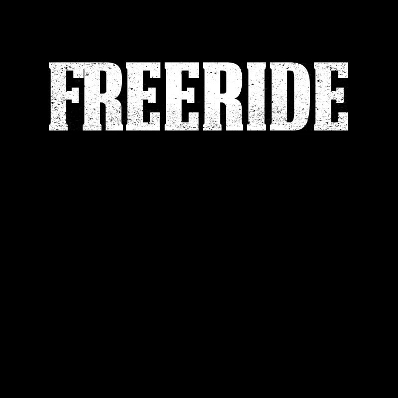Cadeau de conception de ski freeride VTT