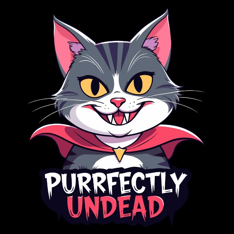Chat vampire - Mort-vivant pur