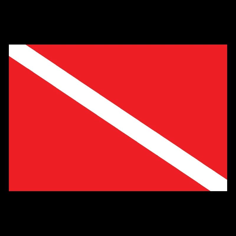 DRAPEAU DE PLONGÉE SOUS-MARINE
