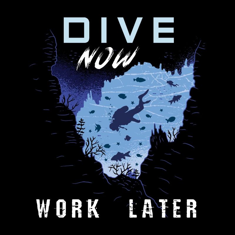 Instructor Scuba Diver Dive Now