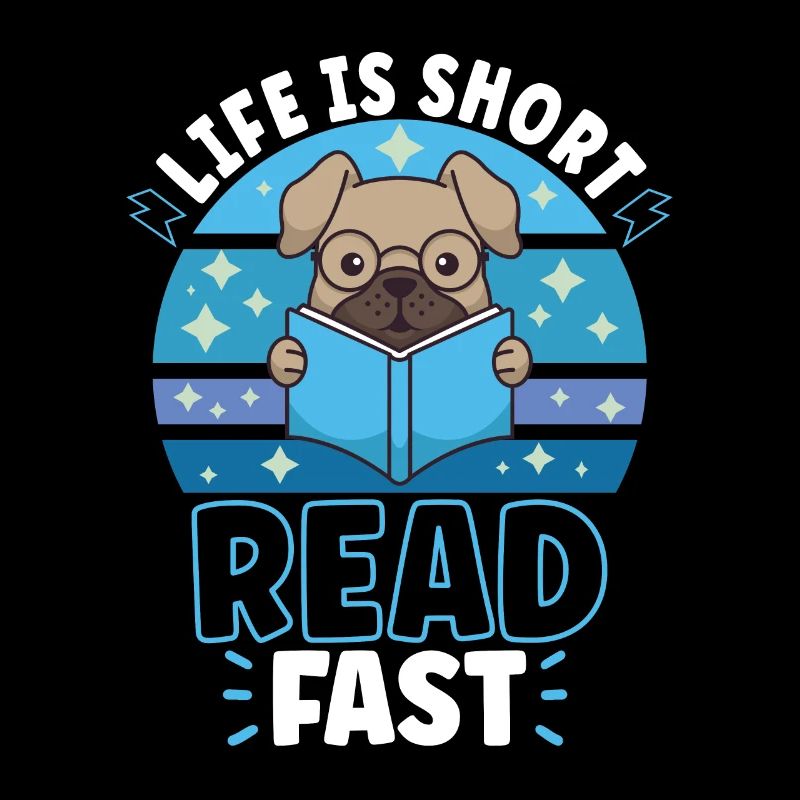 Book Reader Reading Literature Bookworm Gift Idea