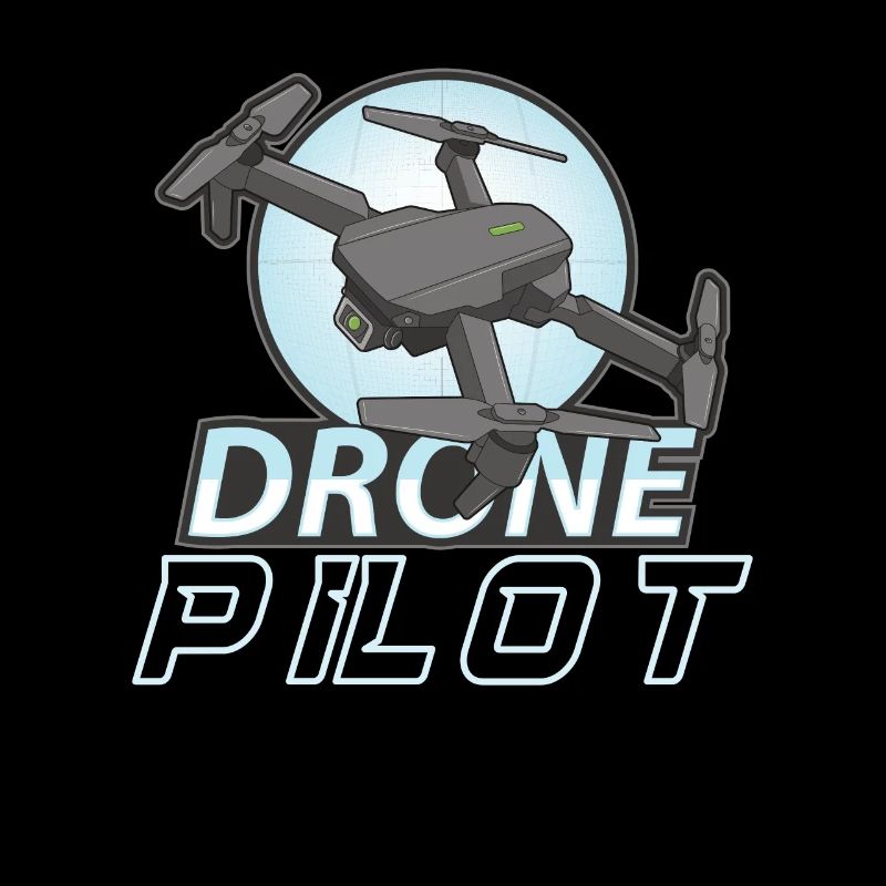 Drone Pilot Grandpa Gift Idea Old Man With