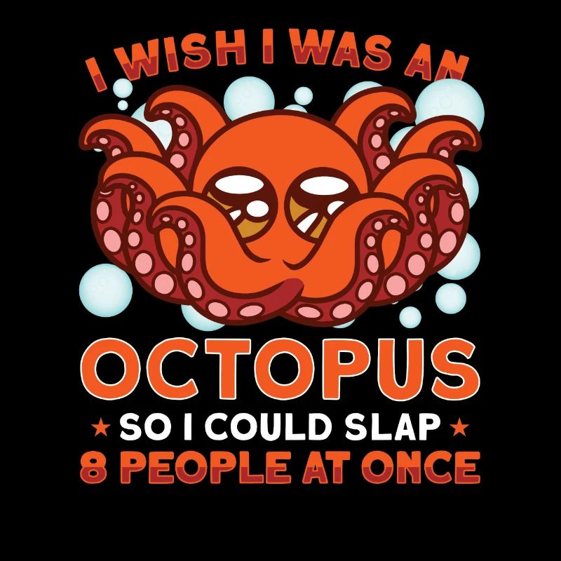 Octopus Marine Animals Sea Creature Squid Gift