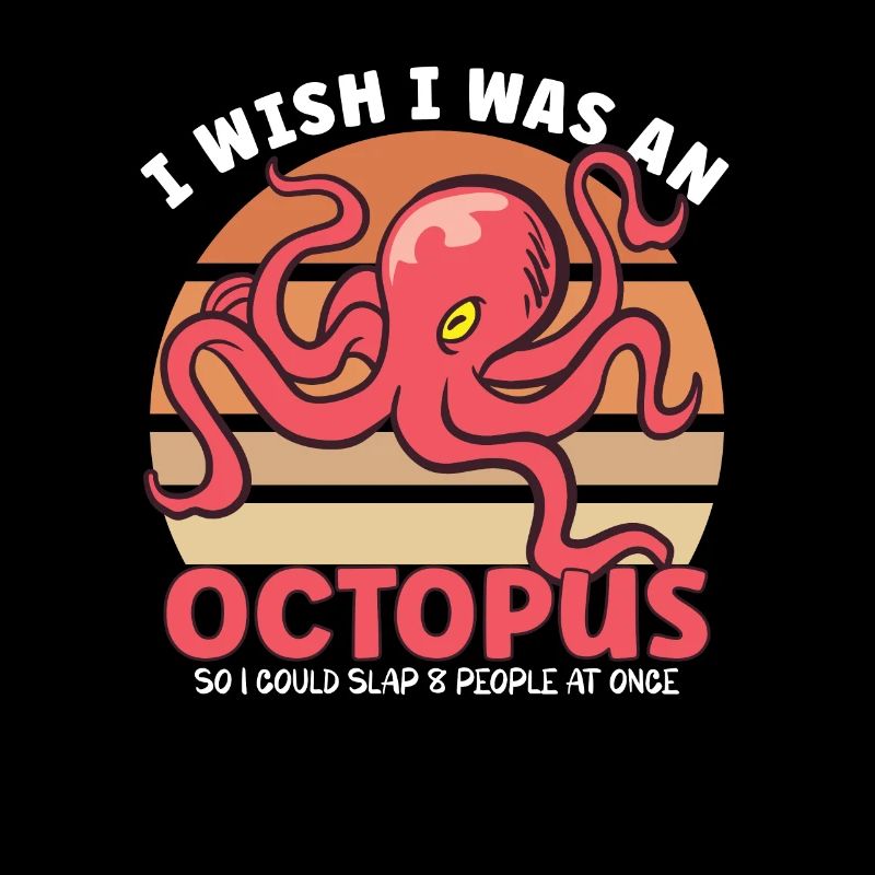 Octopus Marine Animals Sea Creature Squid Gift