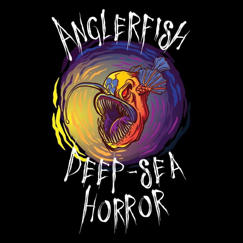Monkfish Deep Sea Creature Abyssal Horror Bio