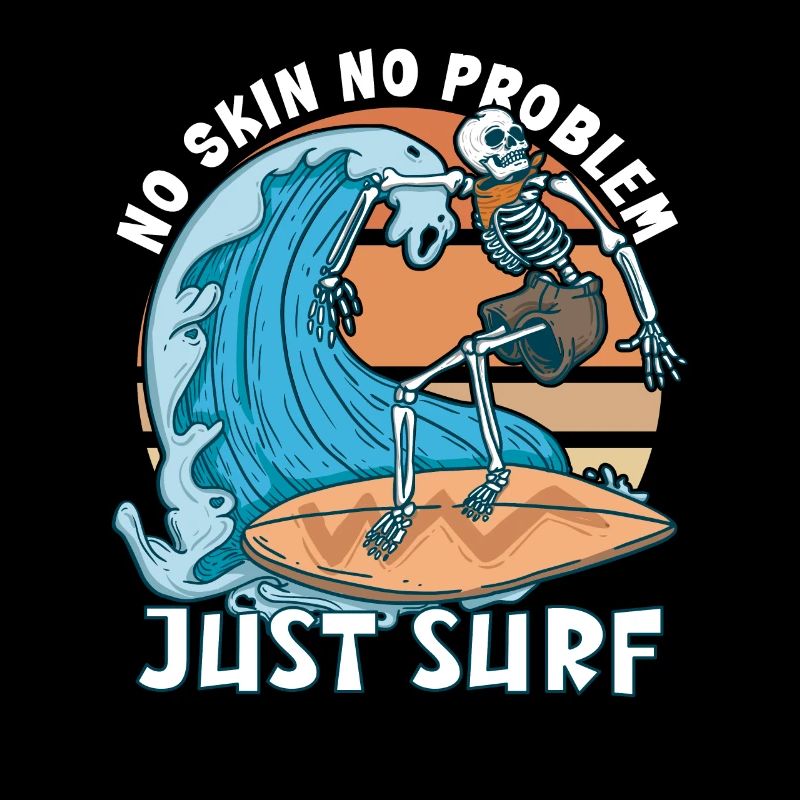 Funny Surfer, The Skeleton Beach Stoke Surf