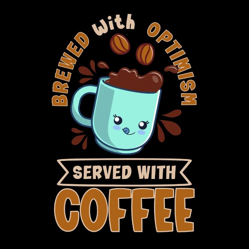 Coffee lover Caffeine and positivity Coffee-themed
