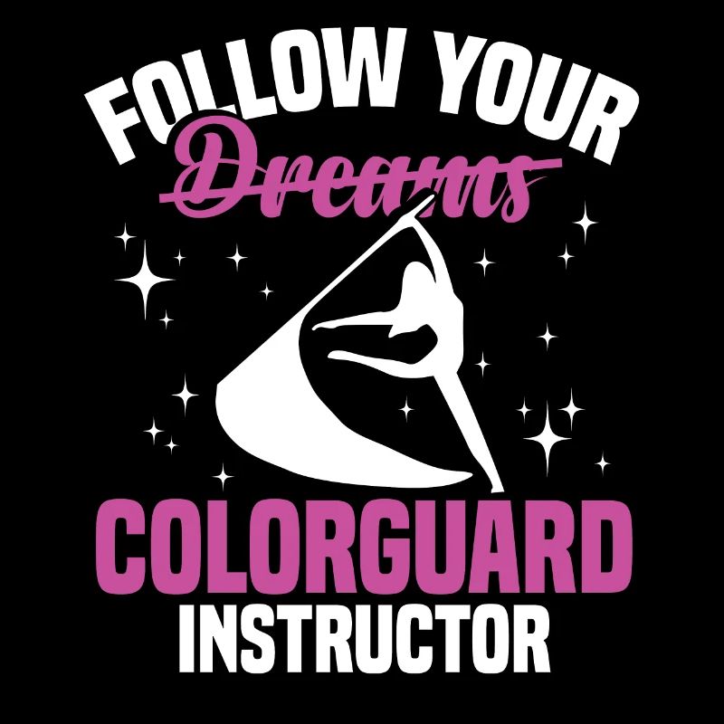 Winter Guard Instructor Colorguard Captain Gift