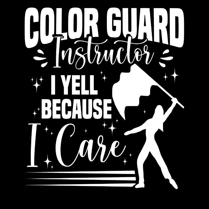 Winter Guard Instructor Colorguard Captain Gift