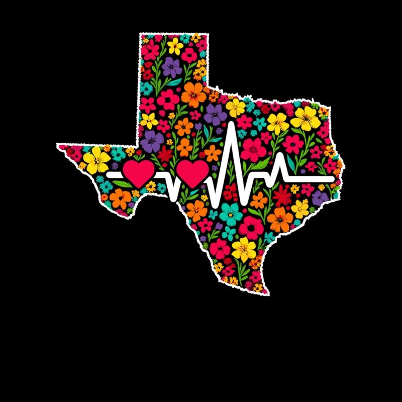 Texas Fleurs sauvages Saison Champs Fleurs Texas