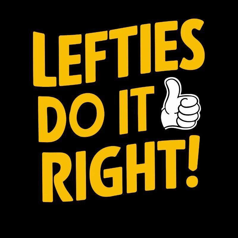Linkshänder Lefty Gaucher Leftie Buddy