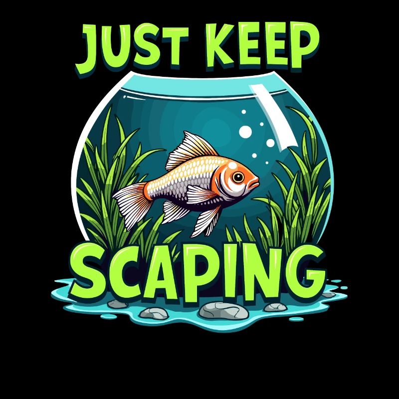 Fascinating aquascaping world underwater