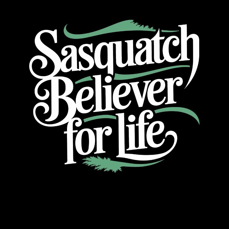 Bigfoot croyant Sasquatch Cryptide Créature de la forêt