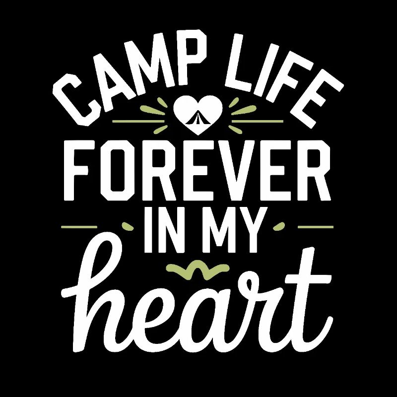 Nostalgische Camping-erinnerungen, Retro-vibes,