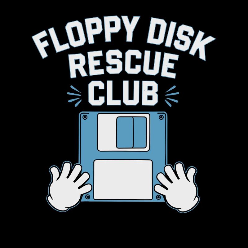 Disquette Rétro Tech Nostalgie Old School