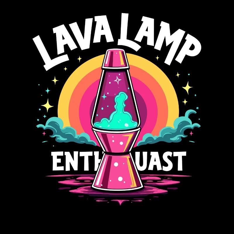 Lava Lamp Retro Aesthetic Psychedelic