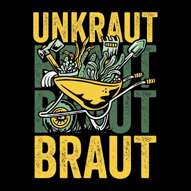 Unkraut Braut Garten