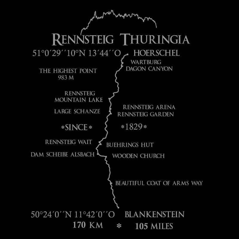 Rennsteig Thuringia