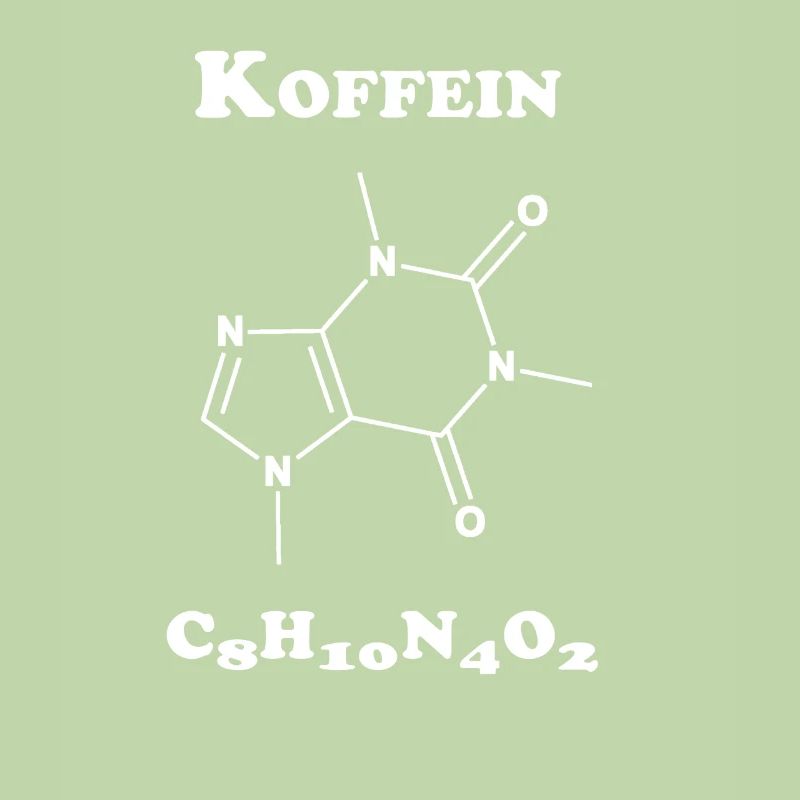 Caféine molécule café chimie nerd science